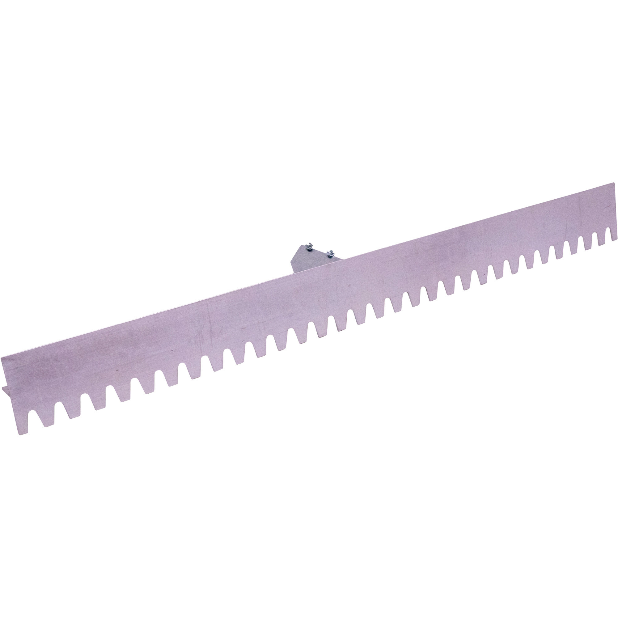 Marshalltown Magnesium Asphalt Lute Rake - Lightweight T-Section Blade, Blunt Teeth, Steel Pole Connector, Model# 838